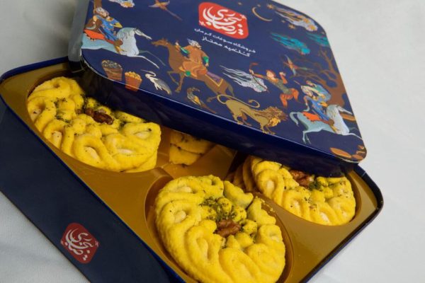 کلمپه گردویی زعفرانی ۵۰۰ گرمی ممتاز هاردباکس رخش - Image 2