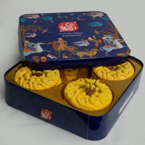 کلمپه گردویی زعفرانی ۵۰۰ گرمی ممتاز هاردباکس رخش