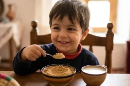 قاووت برای رشد کودک؛ از چه سنی و چطور به کودک بدهیم؟