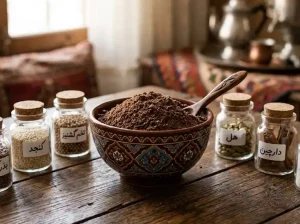 طرز تهیه قاووت خانگی با مواد اولیه مشخص